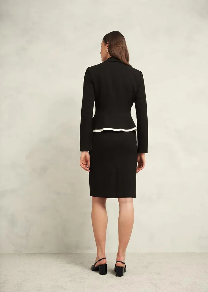 Coats and Jackets Women HOBBS Harmony Jacket Black Ivory
