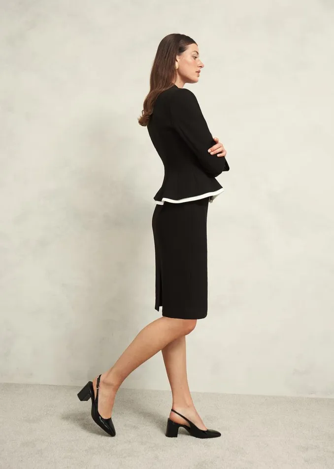 Coats and Jackets Women HOBBS Harmony Jacket Black Ivory