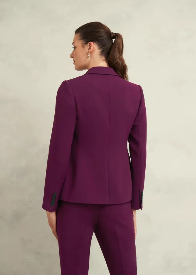 Coats and Jackets Women HOBBS Sami Jacket Warm Plum