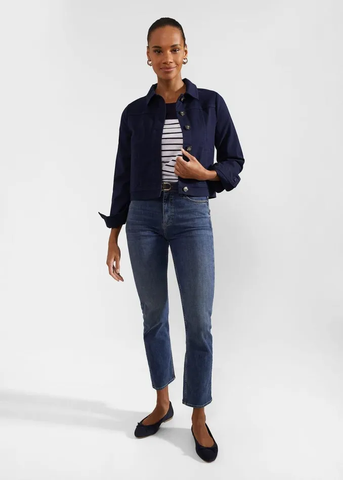 Coats and Jackets Women HOBBS Selborne Jacket Navy