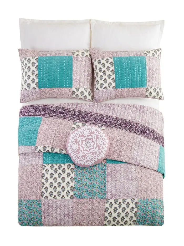 Comforters and Quilts Accessories Jessica Simpson Numbra Reversible Quilt