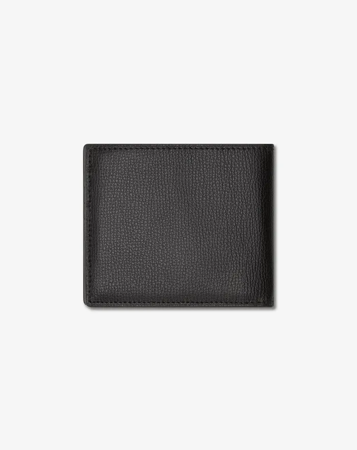 Corneliani Bags And Small Leather Goods Black Textured Leather Wallet With Card Holder 8211 Men