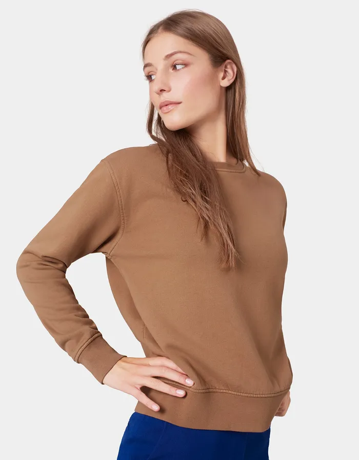 Crewneck Sweatshirts Women Classic Organic Crew 8211 Soft Lavender Colorfulstandard Women
