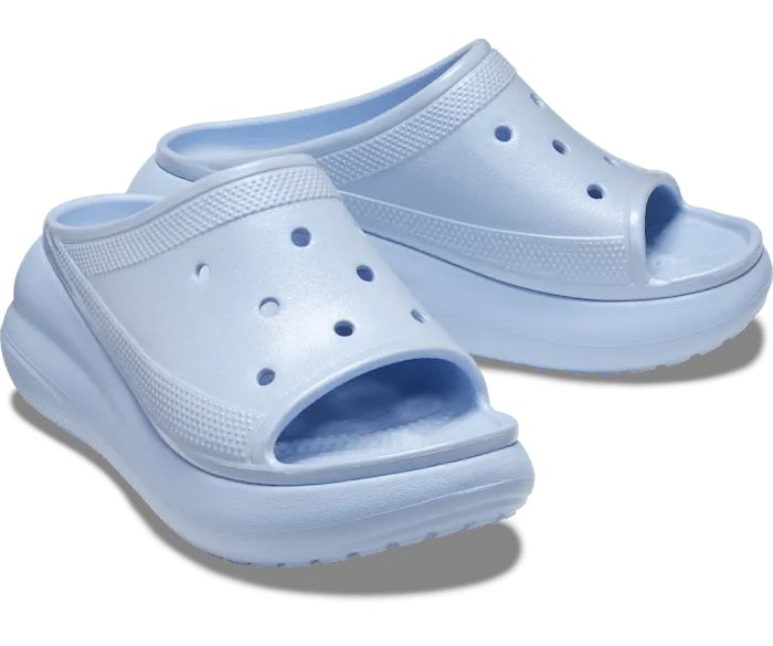 Crush Meta Pearl Slide Blue Calcite Men Crocs Sandals