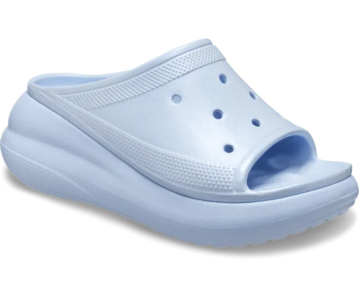 Crush Meta Pearl Slide Blue Calcite Men Crocs Sandals