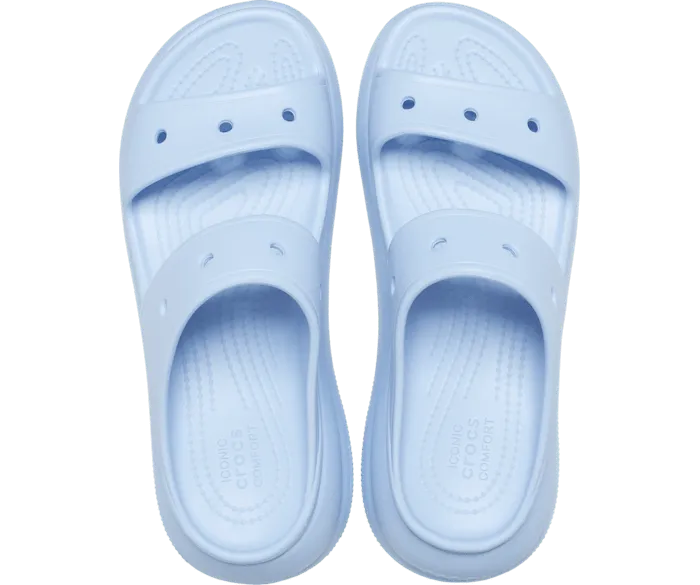 Crush Sandal Blue Calcite Women Crocs Slides