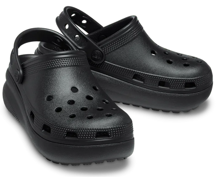 Cutie Crush Clog Black Kids Crocs Clogs
