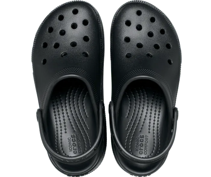 Cutie Crush Clog Black Kids Crocs Clogs
