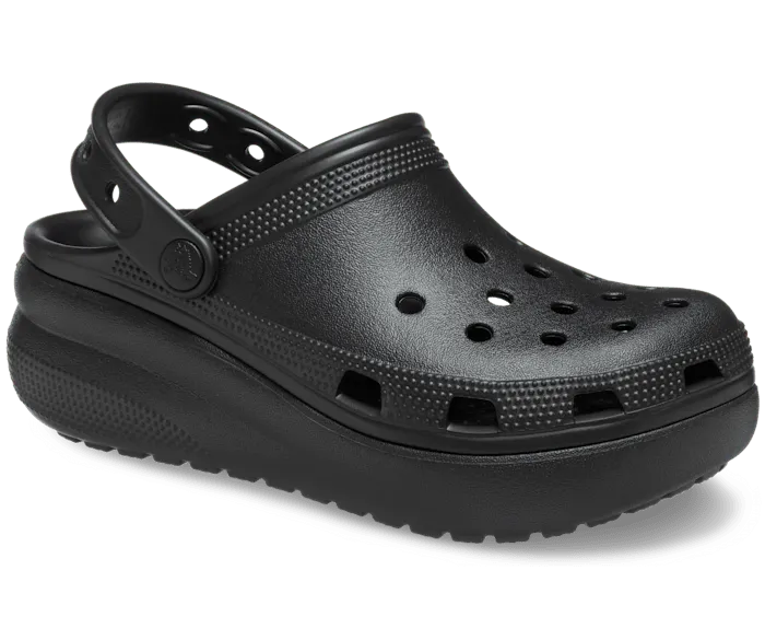 Cutie Crush Clog Black Kids Crocs Clogs