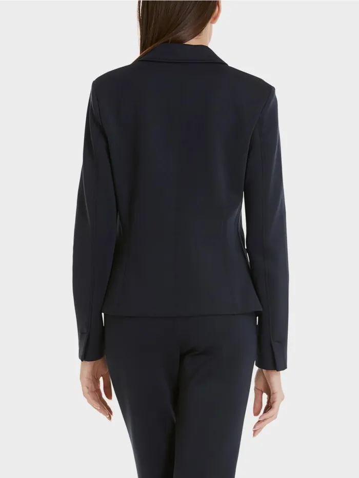 Damen Marc Cain Blazer Blazer Mit Aufgesetzten Taschen Midnight Blue