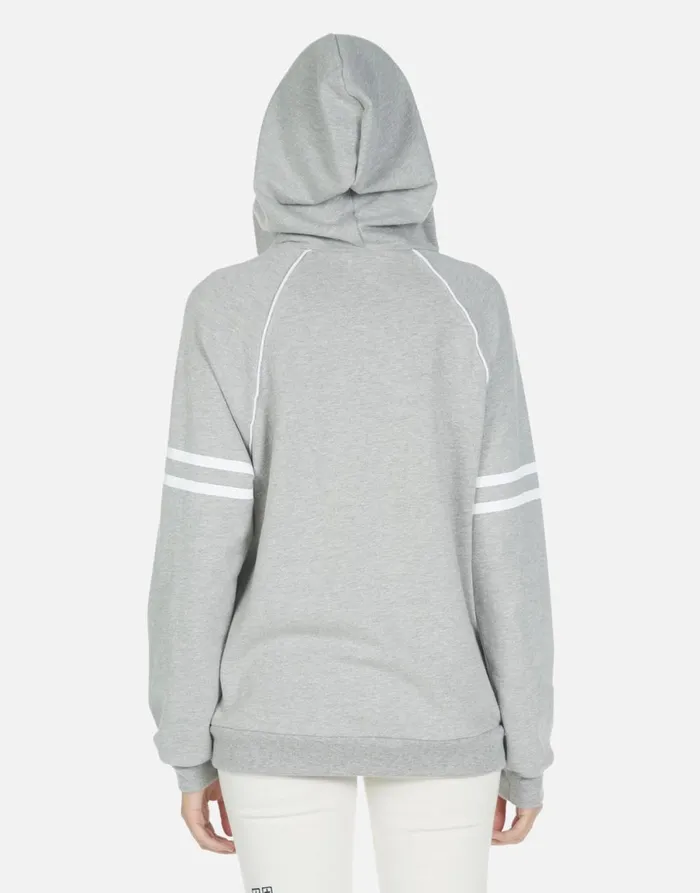Davina Moshi Eagle Heather Grey Women039s Lauren Moshi Hoodies
