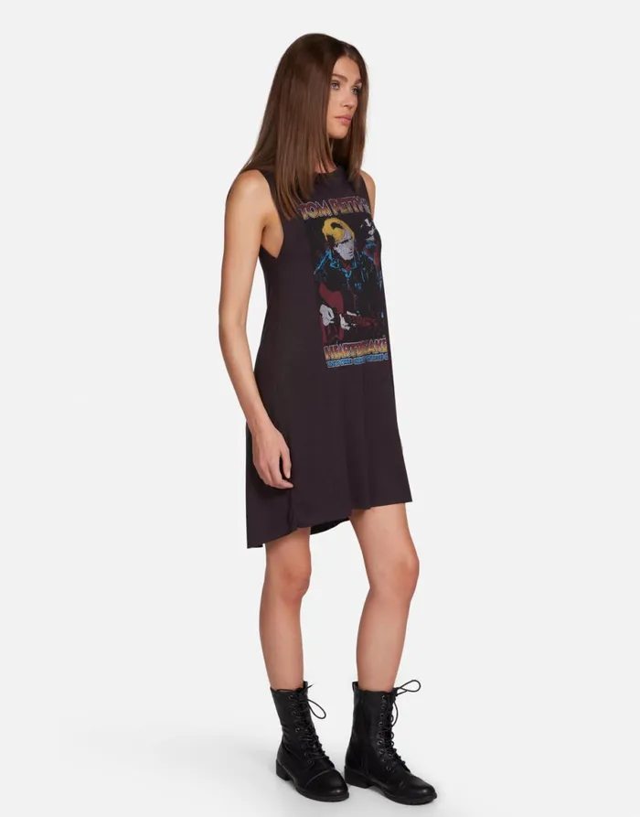 Deanna Tom Petty Rock N Roll Onyx Women039s Lauren Moshi Dresses