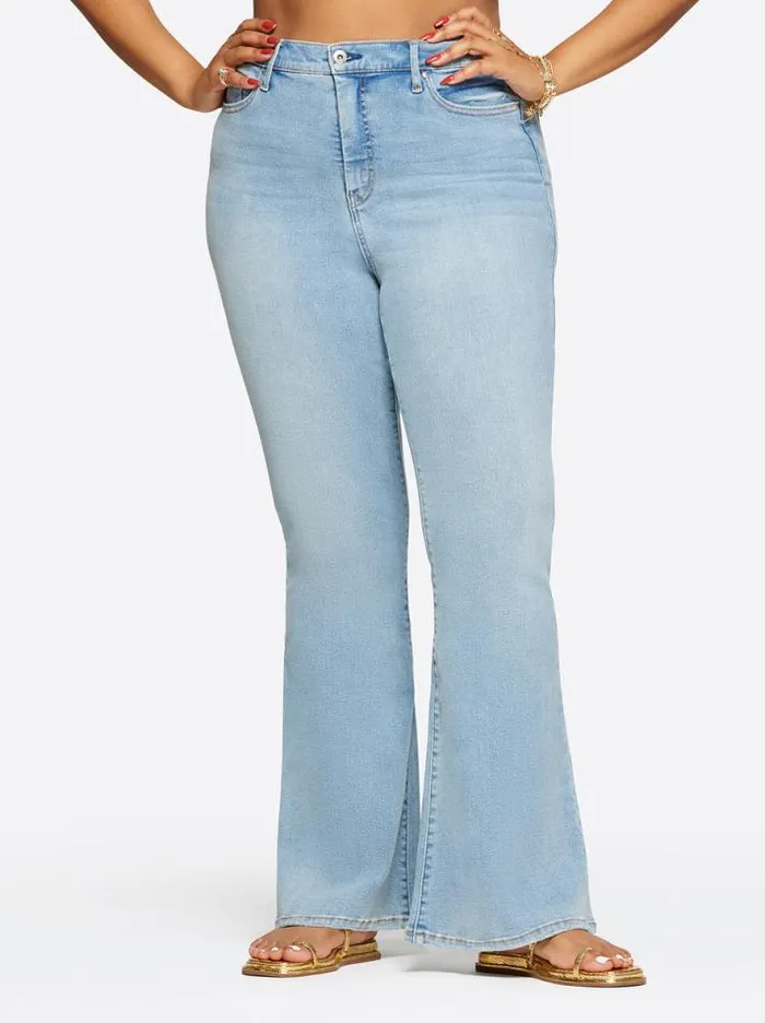 Denim Clothing Jessica Simpson Charmed Flare In Fade Away