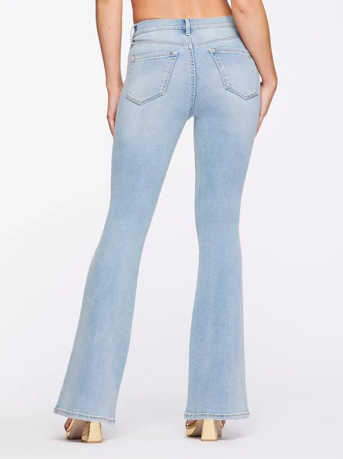 Denim Clothing Jessica Simpson Charmed Flare In Fade Away