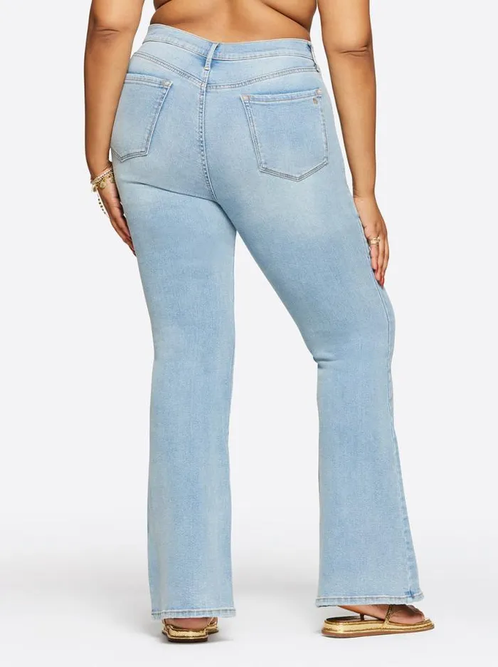 Denim Clothing Jessica Simpson Charmed Flare In Fade Away
