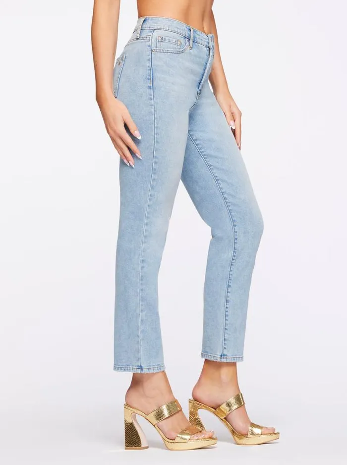 Denim Clothing Jessica Simpson Spotlight High Rise Straight Jeans In Carry On