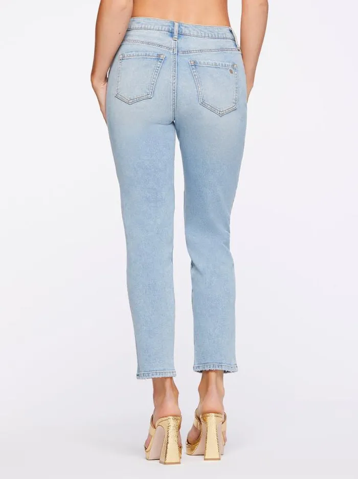 Denim Clothing Jessica Simpson Spotlight High Rise Straight Jeans In Carry On