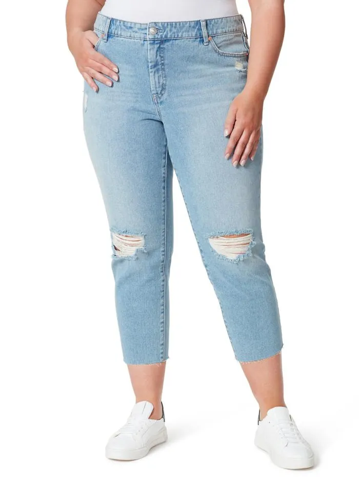 Denim Clothing Jessica Simpson Spotlight High Rise Straight Jeans In Last Light