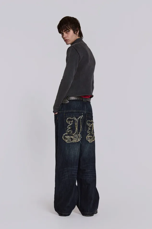 Denim Shop Indigo JL Colossus Jeans 8211 Jaded London Men
