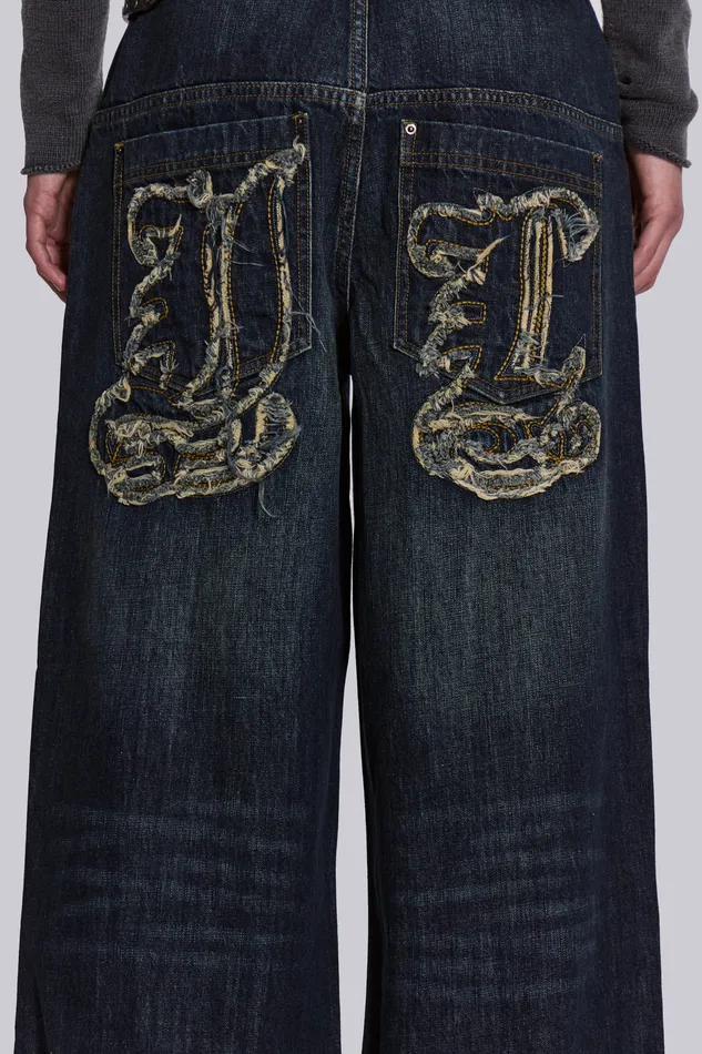 Denim Shop Indigo JL Colossus Jeans 8211 Jaded London Men