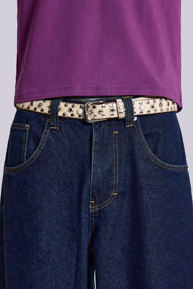 Denim Shop Indigo Low Rise Colossus Baggy Jeans 8211 Jaded London Men