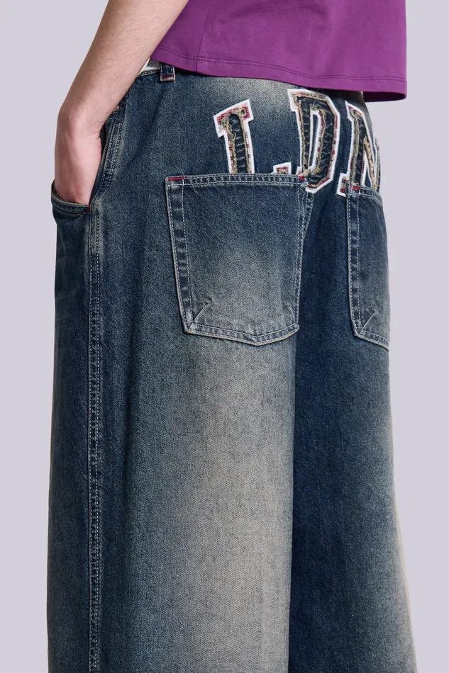 Denim Shop LDN Denim Jorts 8211 Jaded London Men