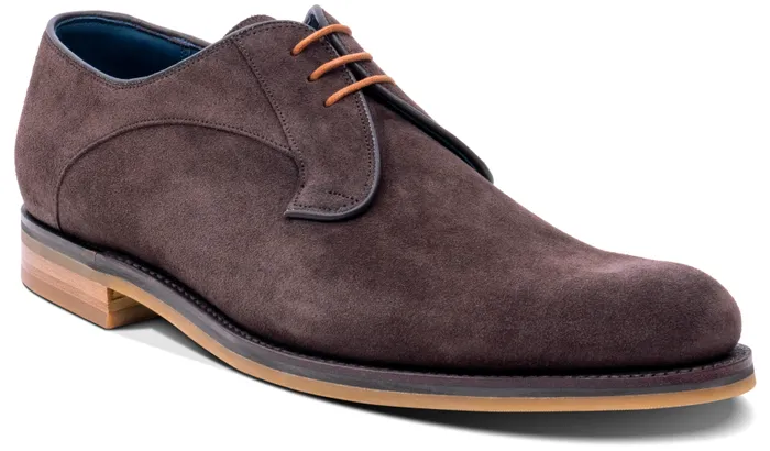 Derby 8211 Bitta Choc Suede Men Barker Shoes Mens Derbys
