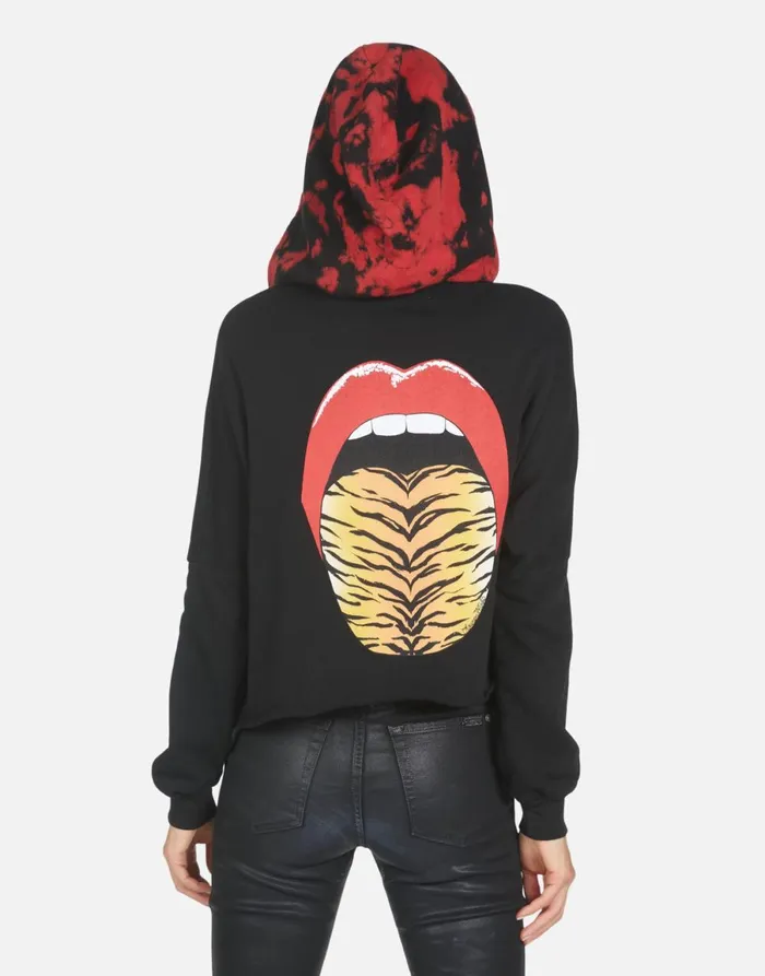 Destiny Tiger Tongue Blacklava Women039s Lauren Moshi Hoodies