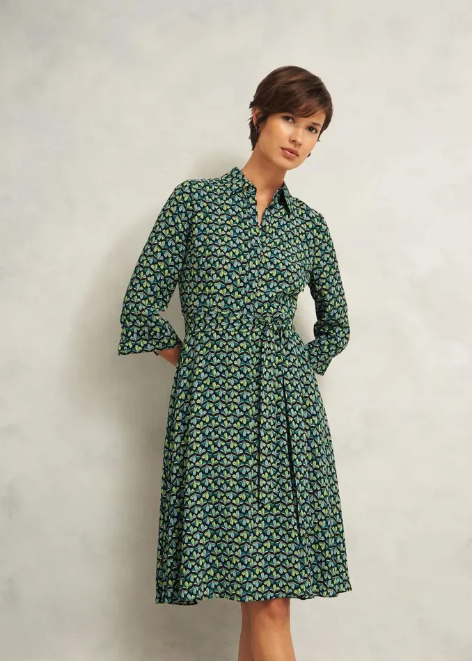 Dresses and Jumpsuits Women HOBBS Petite Alex Dress Green Multi