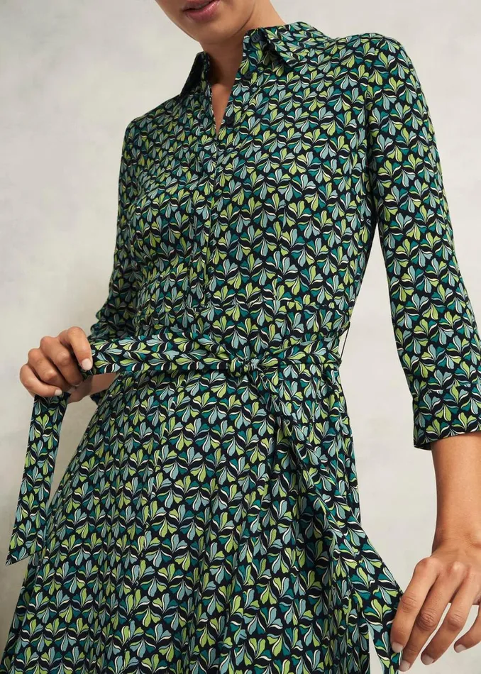 Dresses and Jumpsuits Women HOBBS Petite Alex Dress Green Multi