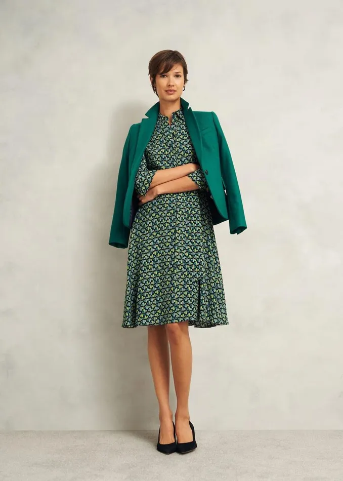 Dresses and Jumpsuits Women HOBBS Petite Alex Dress Green Multi