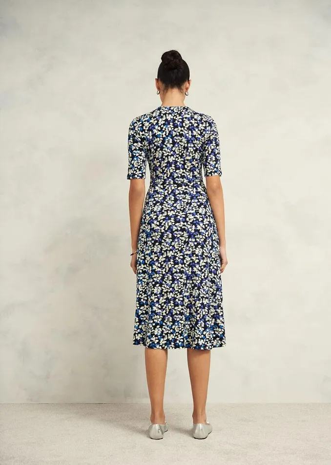 Dresses and Jumpsuits Women HOBBS Petite Frankie Jersey Dress Navy Multi
