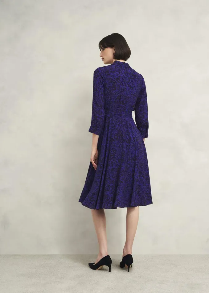 Dresses and Jumpsuits Women HOBBS Petite Lainey Dress Navy Blue