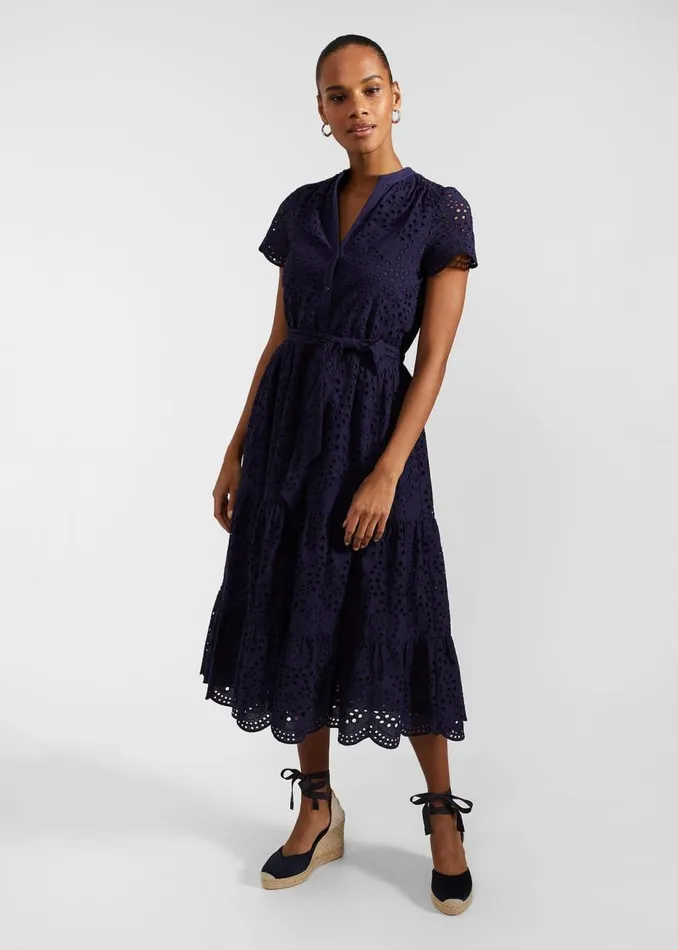 Dresses and Jumpsuits Women HOBBS Petite Rhianne Dress True Navy