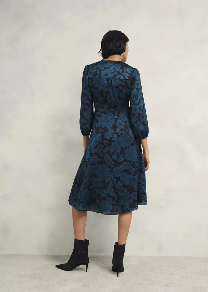 Dresses and Jumpsuits Women HOBBS Romina Dress Black Kyanite
