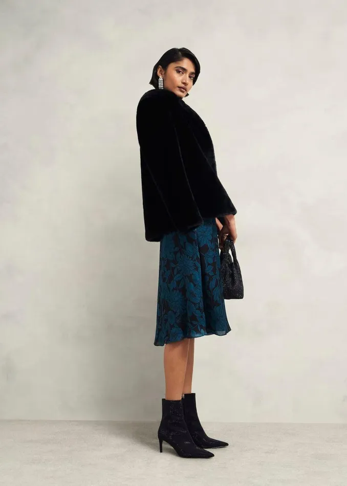 Dresses and Jumpsuits Women HOBBS Romina Dress Black Kyanite