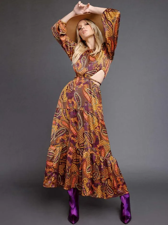 Dresses Clothing Jessica Simpson Kezia Dress In Paisley Confetti