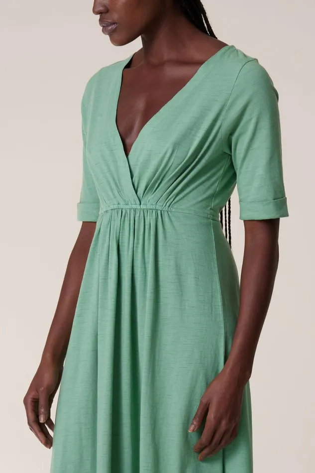 Dresses Women Leon and Harper Rala Plain Dress Celadon