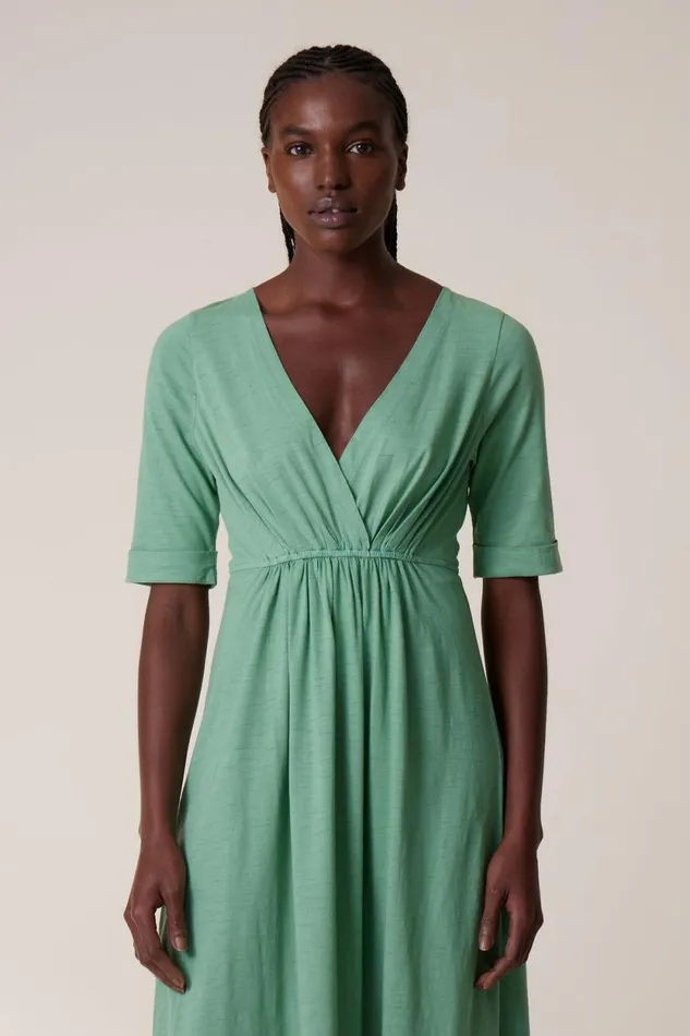 Dresses Women Leon and Harper Rala Plain Dress Celadon