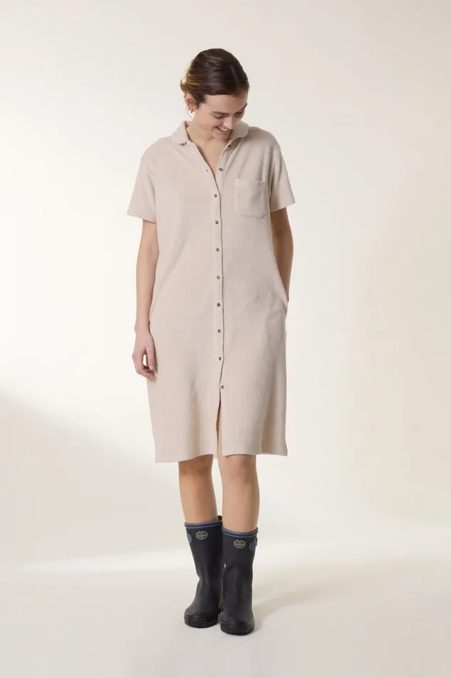 Dresses Women Leon and Harper Raquel Plain Dress Stone