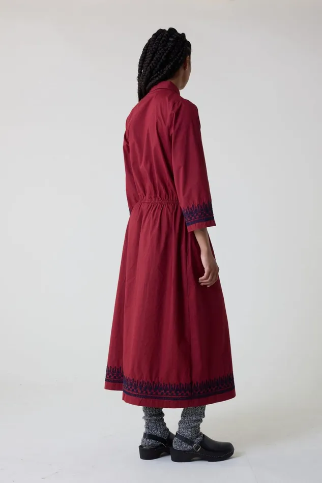 Dresses Women Leon and Harper Rigolo Plain Dress Carmin