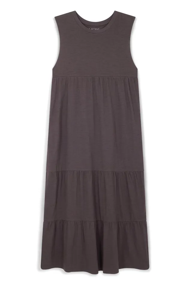 Dresses Women Leon and Harper Ryo Plain Dress Carbone