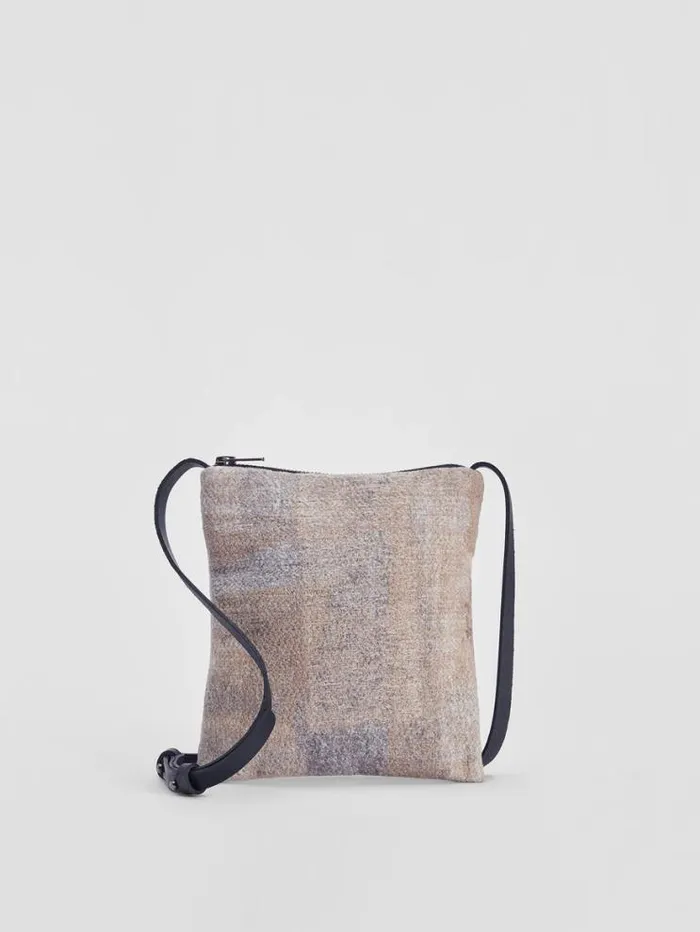 Eileen Fisher Accessories Waste No More Crossbody Bag Stone 8211 Shop