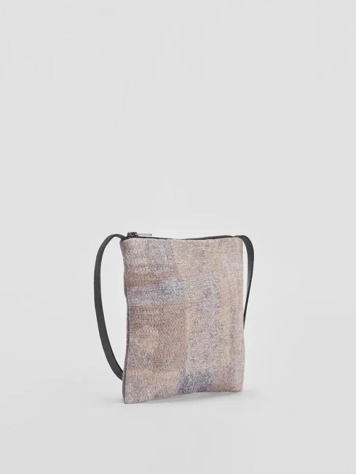 Eileen Fisher Accessories Waste No More Crossbody Bag Stone 8211 Shop