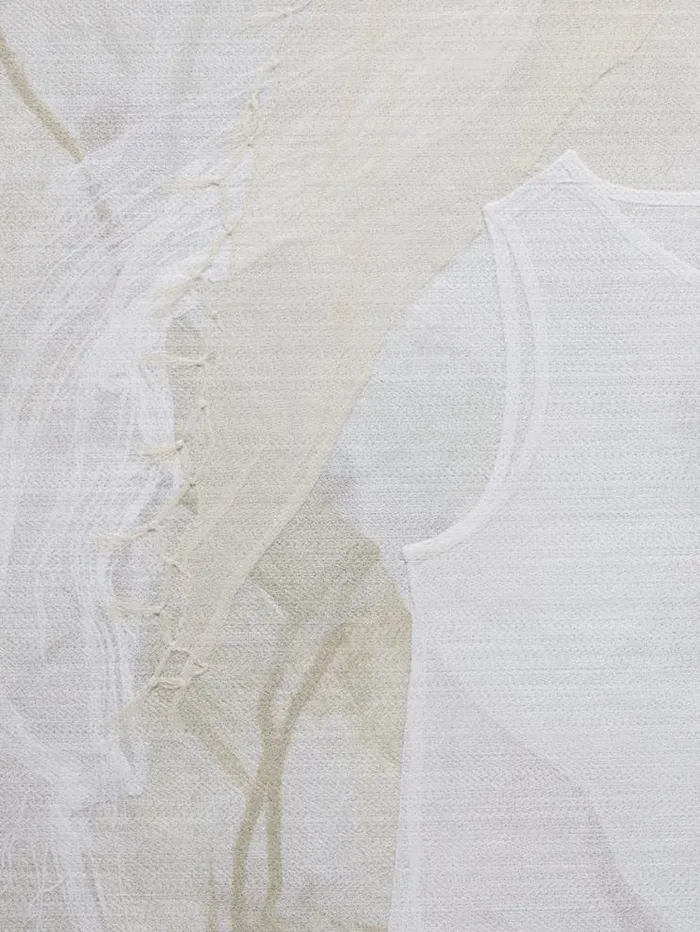 Eileen Fisher Accessories Waste No More Felt Wallwork White 8211 Shop