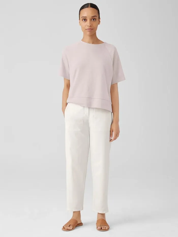 Eileen Fisher Denim Undyed Organic Cotton Denim Lantern Pant Undyed Natural 8211 Shop