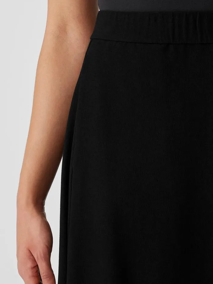 Eileen Fisher Extended Sizing 1X3X Washable Stretch Crepe Lantern Skirt Black 8211 Shop