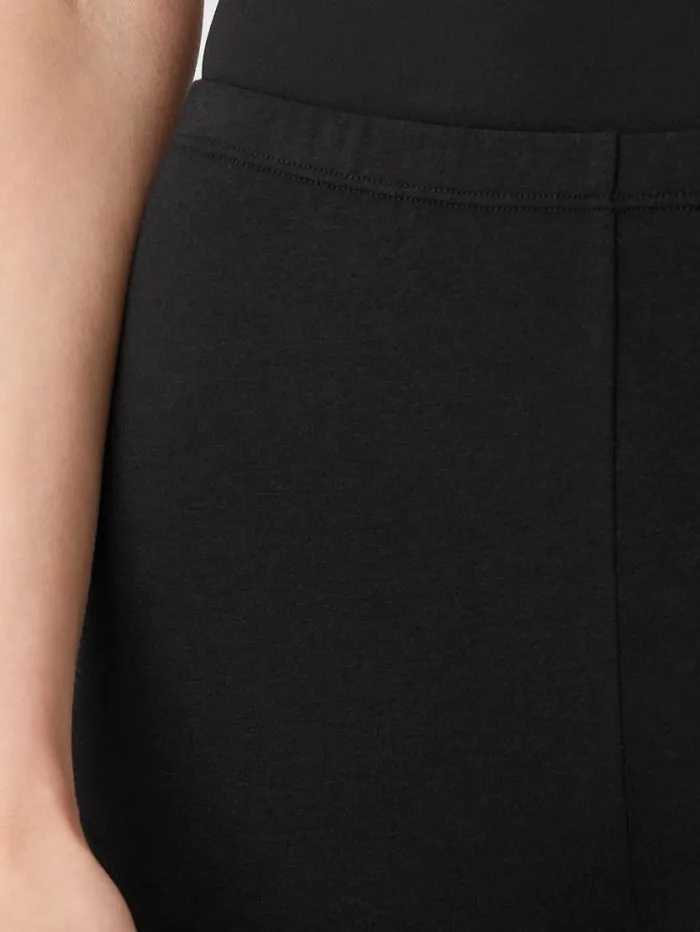 Eileen Fisher Pants Shorts and Jumpsuits Cozy Brushed Terry Hug Leggings Black 8211 Shop
