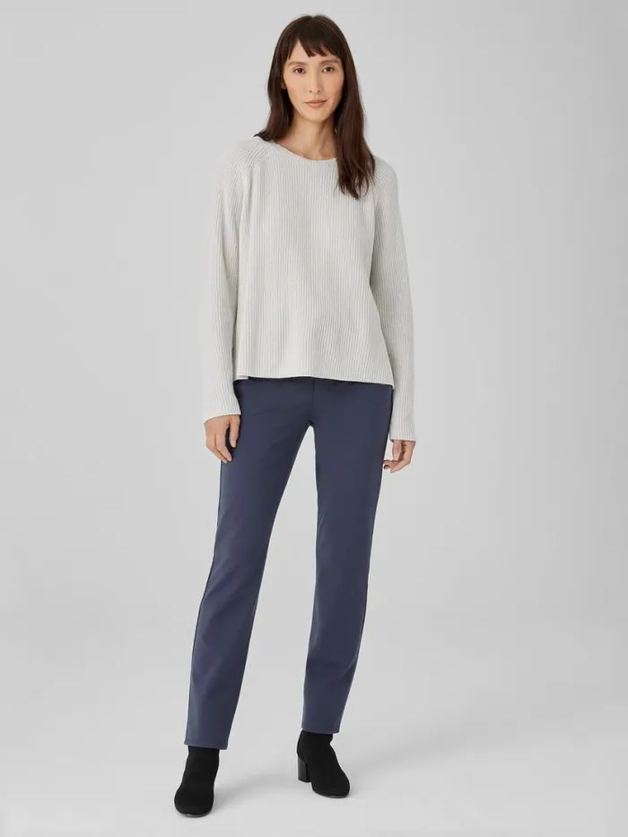 Eileen Fisher Petite Washable Flex Ponte Slim Jean Ocean 8211 Shop