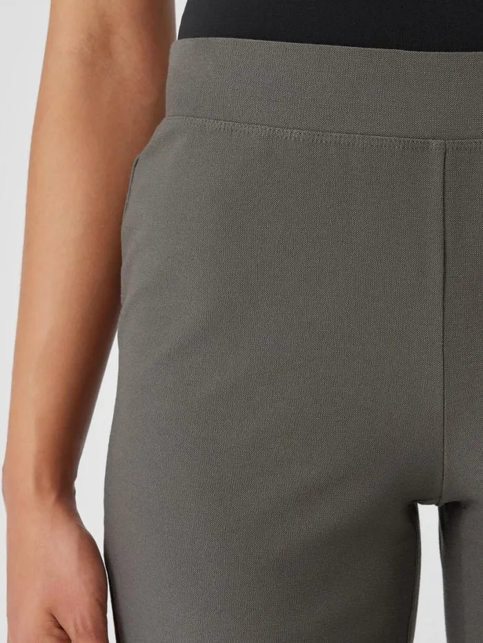 Eileen Fisher Petite Washable Stretch Crepe Straight Pant Grove 8211 Shop